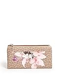 GUESS Women's Ashville SLG Foldover Brown Handbag