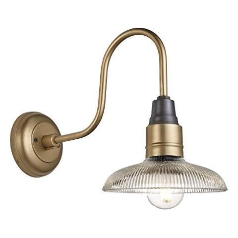 Industville Brass Swan Neck Wall Light Cover