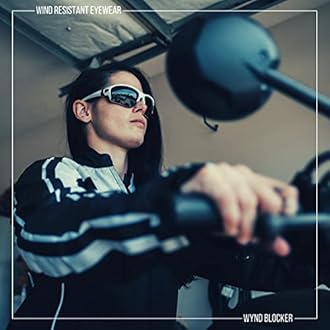 WYND Blocker Motorcycle Riding Glasses Extreme Sports Wrap Sunglasses