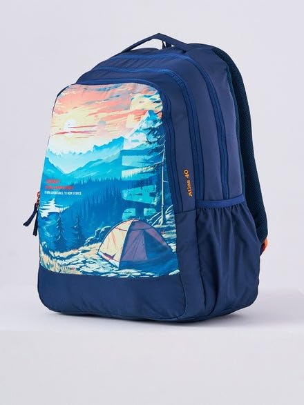 Image of Wildcraft Stylish Polyester Unisex Backpack | Atlas 40 Durable & Lightweight backpack for Men & Women | Backpack for Office, Gym, Travel - 40 Litre,