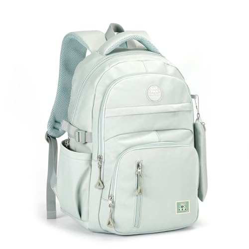Mochila Feminina Costa Notebook Estojo Unisex Juvenil Escola (Verde)