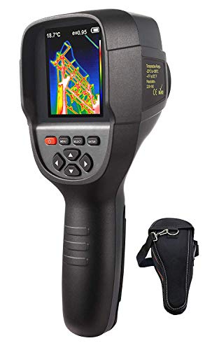 220 x 160 IR Resolution HTI Thermal Imager, Handheld 35200 Pixels Thermal Imaging Camera with 3.2" Color Display Screen(Battery Included) #1