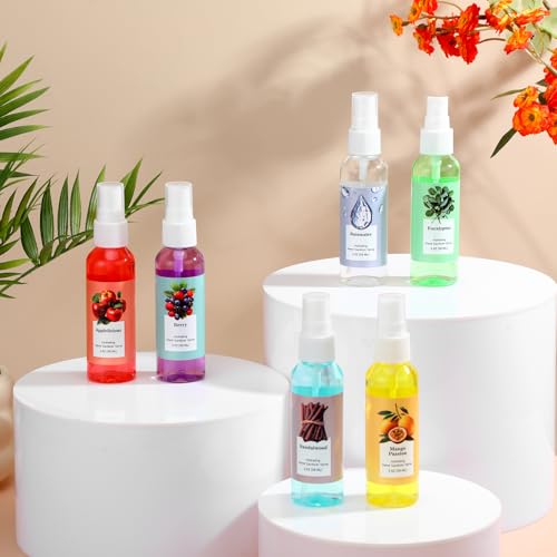Image of 6 Pcs Hydrating Hand Sanitizers Spray Travel Size, 2 Fl oz | Scented Small Hand Sanitizers Spray, Portable, Moisturizing, Refreshing, for Employee Staff Teacher Nurse Appreciation Gifts