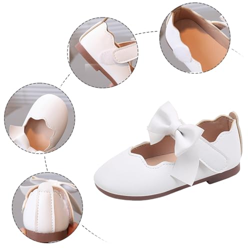 Toddler Dress Shoes Girls Bowknot Princess Flower Girl Wedding Party Formal Mary Jane Shoes for Kids Dance Sandals4