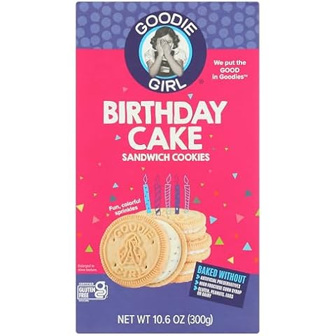 GOODIE GIRL Cookie Cr?®me Birthday Cake, 10.6 OZ Cover