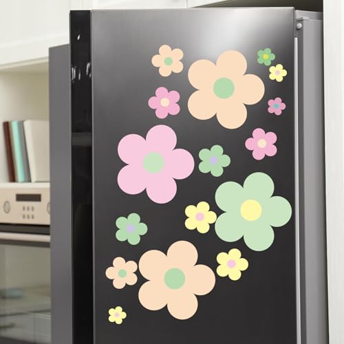 Hotop pegatinas florales decorativas para habitación 128 piezas miniatura 7