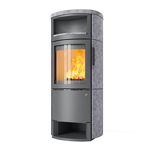 Preisvergleich Produktbild HARK Kaminofen Hark 44-5.3 GT ECOplus titan Speckstein