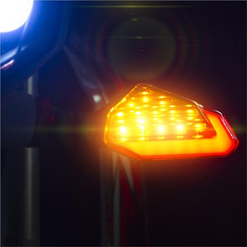 Luces intermitentes LED con tecnología DRL impermeable y bifuncional 5