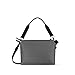 Sherpani Mei, Anti Theft Crossbody Purse, Lightweight Cross Body Bag, Handbags, Fashion Trio Bag for Women with Metal Hardware, Travel Gift for Women (Granite)