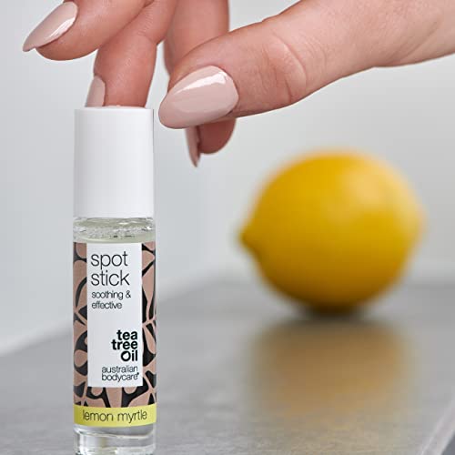 Pickelstift mit Teebaumöl und Lemon Myrtle - 9 ml | Tea Tree Oil Anti Pickel Stift | Auch zur Pflege bei Akne | 100… - Image 3