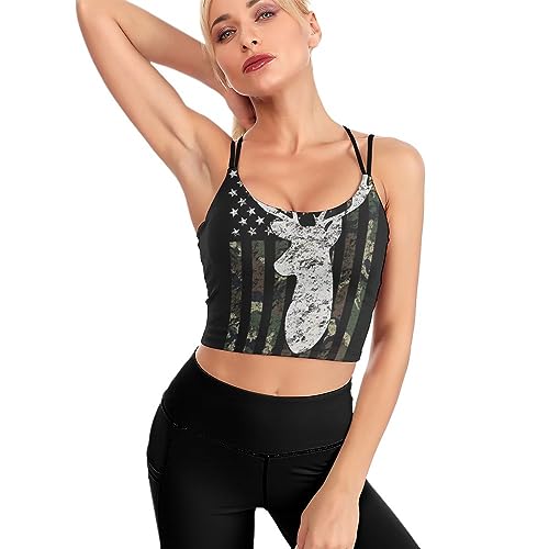 Cross Back Sport Bras Strappy Criss Cross Cropped Bras for Yoga Workout Fitness2