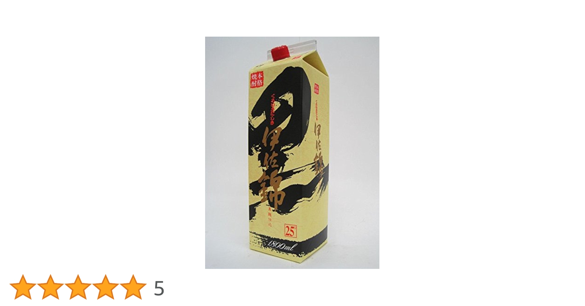 伊佐錦6本入　焼酎 25% 1800ml 大分酒造 伊佐錦6本入 焼酎 25% 1800ml 大分酒造 大口酒造 送料別 黒伊佐