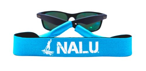 Nalu Stand Up Paddle Board SUP Sunglasses Strap (Aqua) Standup Paddleboard Eyewear Retainer