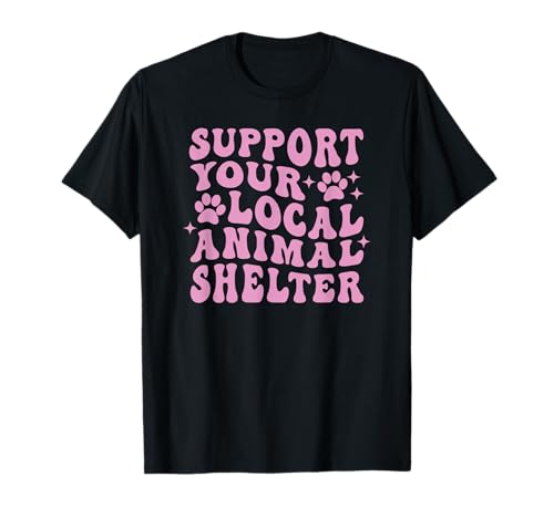 Support Your Local Animal Shelter Rescue Dogs Fur Mama Retro