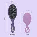 Wet Brush Original Detangler Hair Brush, Amazon Exclusive Purple - Ultra-Soft IntelliFlex Bristles - Detangling Hairbrush Glides Through Tangles For Wet, Dry & Damaged Hair - Women, & Men - Image 5
