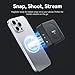 SHIMBOL ΤΡ ΝΑΝΟ Wireless Video Transmission System,HDMI Input Transmitter and Receiver for Phones and Cameras with 2000mAh Built-in Battery/492ft Transmission Range/60ms Latency (Black)