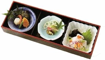 Amazon | 松花堂 弁当 三つ仕切り箱(蓋付) 黒(お皿は別売り) | 絵器