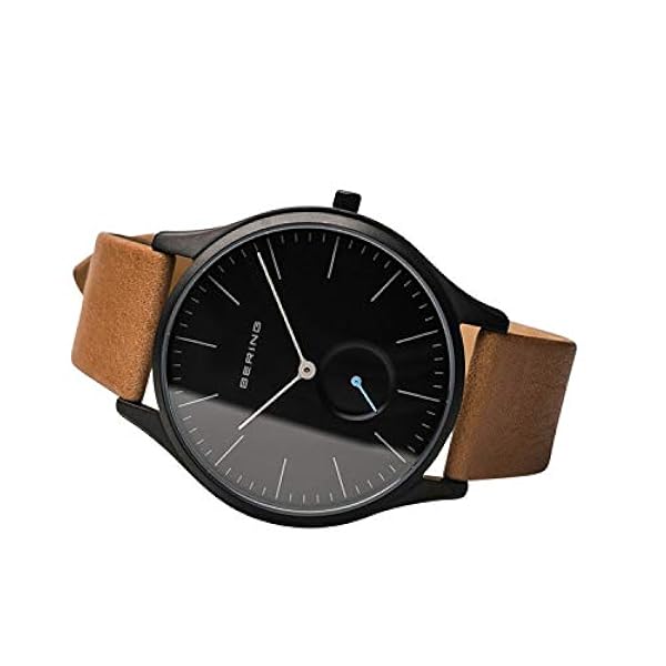 BERING herr analog kvartsklocka med milanesarmband 16641–522