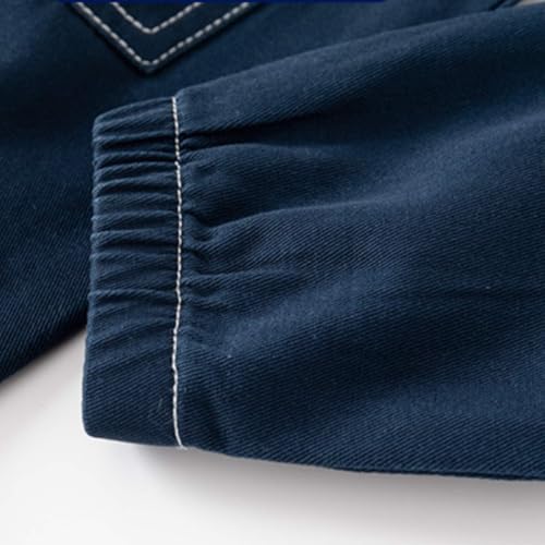 Toddler Boys Cargo Pants Wide Leg Khaki Harem Pants Elastic Waist Cargo Joggers Baby Pull On Sweatpants Loose Joggers4