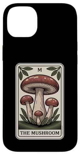 �^���b�g�J�[�h The Mushroom Cottagecore �t�@�j�[�L�m�R���D�� �X�}�z�P�[�X iPhone 14 Plus �p
