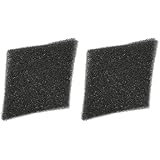 和気産業 イノアック モルトフィルター MF-20 細目 黒 厚み5X100X100mm 換気口 エアコン 空気清浄機 WTH-05 2枚入 (× 2)