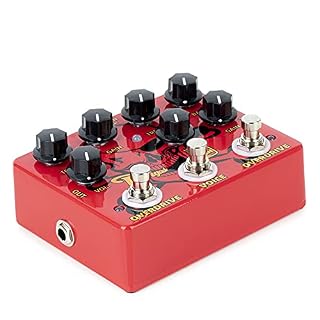 Caline DCP-07 Brigade Pédale d’effet double overdrive pour guitare - Les Beatles, Paul McCartney, John Lennon, RIngo Starr, George Harrison Caline DCP-07 Brigade Pédale d'effet double overdrive pour guitare – Image 2