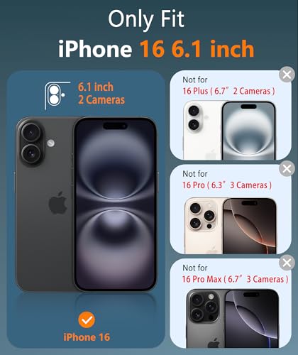 Coque iPhone 16 antichoc militaire pour éviter les chutes et rayures - 2