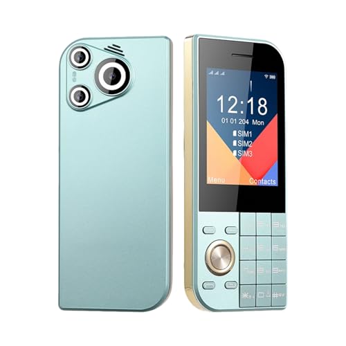 QrZrQ Téléphone Portable Senior Compact Écran 2.8