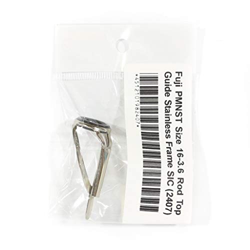 Fuji Pmnst Size 16-3.6 Rod Top Guide Stainless Frame Sic X 1 Piece (2407) #TOP9
