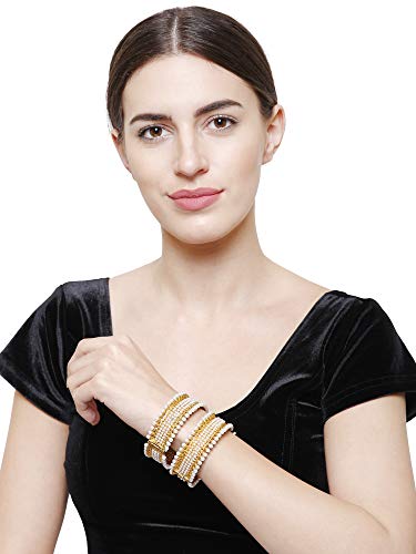 YouBella Jewellery for women Traditional Gold Plated Bangles for Women and Girls (Image - 5)