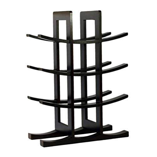 Soporte de vino de bambú para 12 botellas miniatura 1