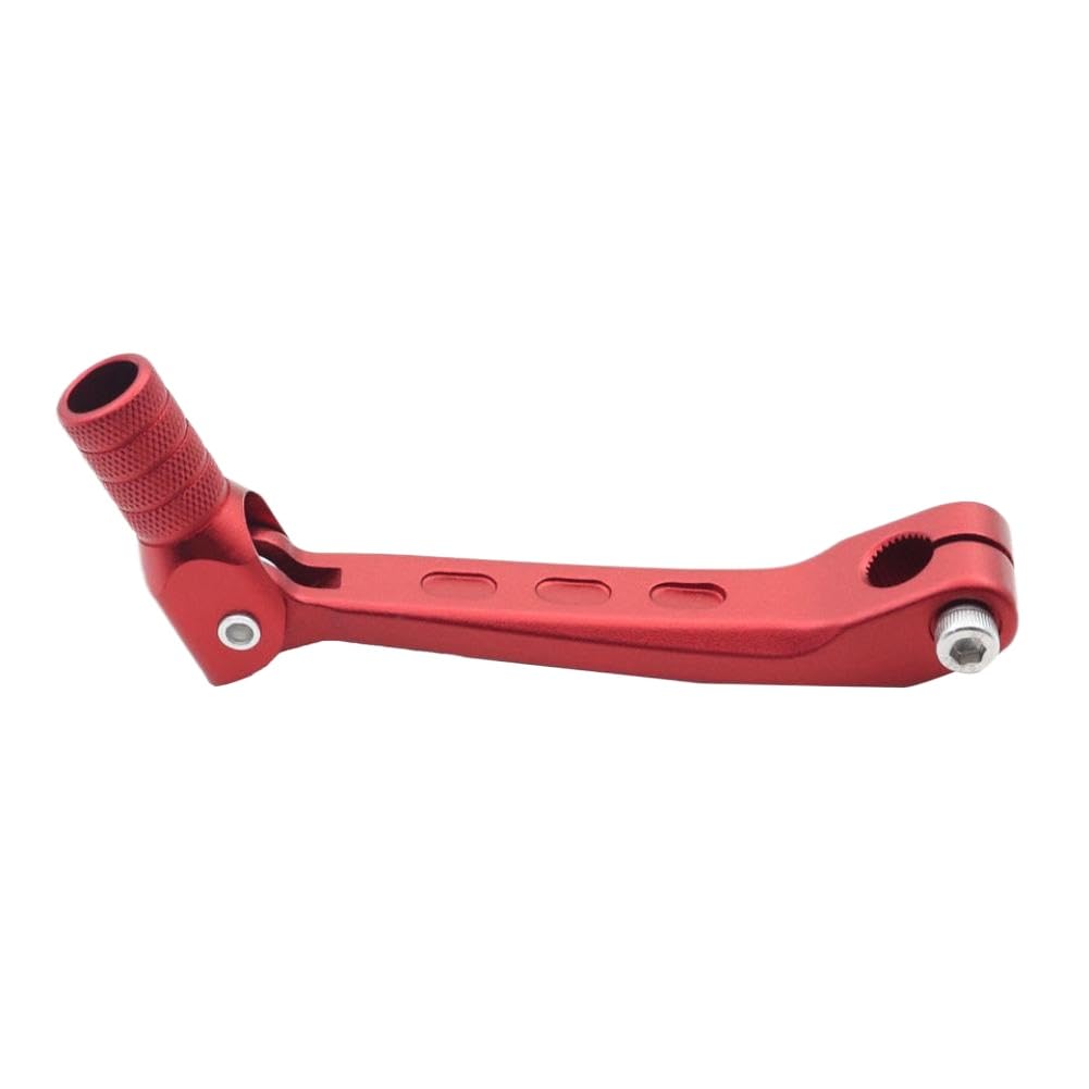 GearHaven CNC Folding Shifter Shift Lever Compatible with CRF80F CRF100F CRF150F CRF230F XR80R XR100R 2003 2014 2015 2016 2017(CRF Red)