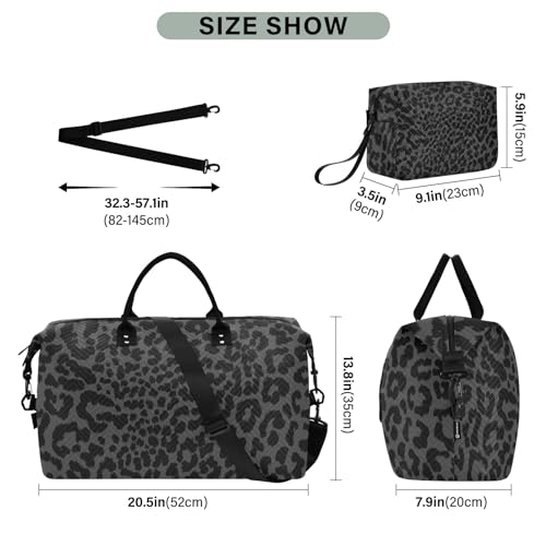 Large Travel Duffel Bag Sports Tote Gym Bag Overnight Weekender Bags Golden Bee Queen Crown Pattern Carry On Luggage3