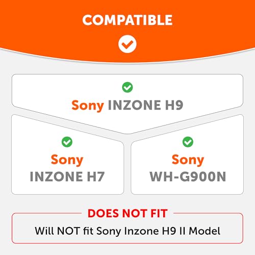 Almohadillas para auriculares WC Freeze Inzone con gel refrigerante para Sony Inzone H9 y H7 | Hechas por Wicked Cushions | Mayor comodidad, durabilidad, grosor y aislamiento acústico para juegos épicos | Gris Geo miniatura 2