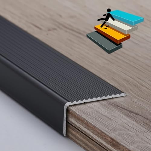 Nez de marche en aluminium LIYI929GP pour la protection élégante de vos escaliers