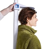 heninhill Tragbares Stadiometer Körpergröße Messlatte mit Tragetasche Höhenmessgerät Höhenstange 20–210cm