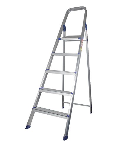 Ladder Which Rounded Top Brancley 14 Steps Round Rung Ladder : Amazon.in: Home Improvement