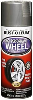Rust-Oleum 248927 High Performance Wheel Spray Paint, 11 oz, Steel