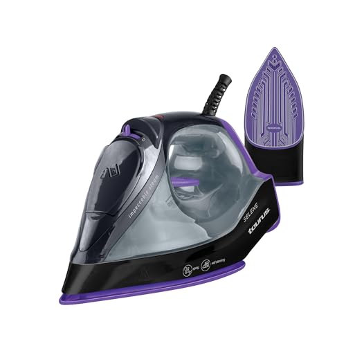 Opiniones y reviews de productos taurus para comprar online. 46 TAURUS SELENE | Plancha de Vapor con con suela Antiadherente | Función Spray | 250 ml de capacidad | 1200 W | Control de Temperatura y de Vapor | Función Auto-limpieza
