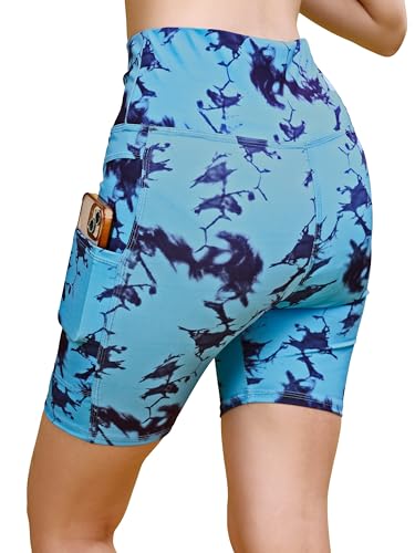 Image of Cycling Shorts for Women | High Waist Activewear Shorts | Knee Length Shorts | Workout Shorts for Women | Yoga Shorts