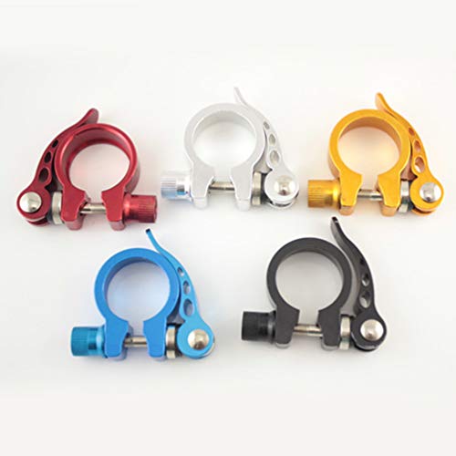 Grampo de selim de bicicleta LIOOBO, 4 peças, com design ergonômico, de alta qualidade, grampo de li