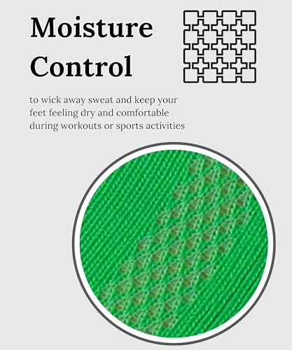 James Fiallo S12-12 Men'S 12-Pairs Performance Solid Vibrant Rainbow Colored Low Cut Athletic Sport Socks thumb #2