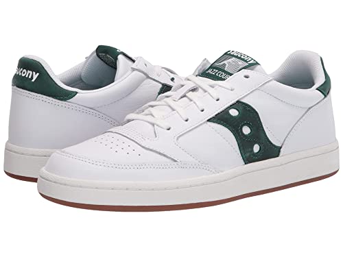 Saucony Jazz Court basket white : chaussure sport en cuir blanc pour homme et femme