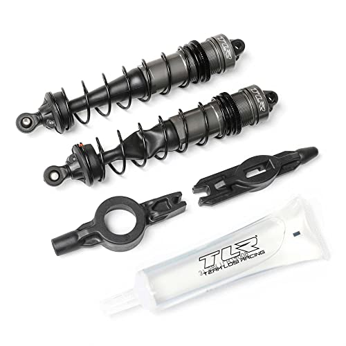 TEAM LOSI RACING- Carreras, vehículos y Accesorios, Color Gris/Plateado (Horizon Hobby TLR243049) Cover
