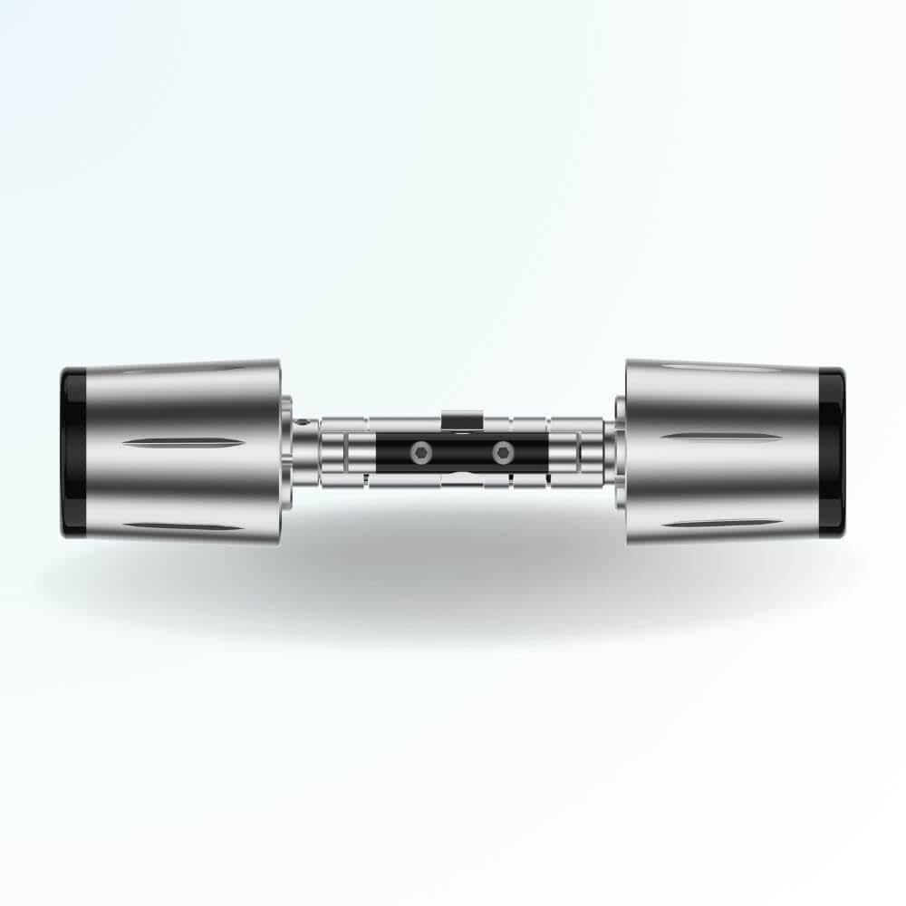 Cylindre électronique de serrure connecté étanche LOCKY-13 Double Contrôle d'accès à Badges RFID, App, Bluetooth