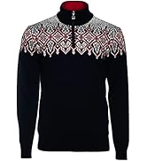 Dale of Norway Winterland Men's Sweater - 100% Merino Wool Sweaters - Quarter-Zip Sweater for Men...