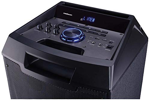 Mediacom M-TRSPX12S Altoparlante Bluetooth, Nero