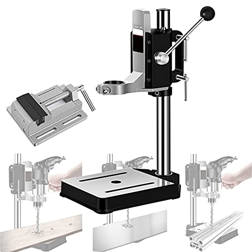 Trapano A Colonna Da Banco 880W Professionale - 6 Velocità Regolabili Con Morsa Per Precisione - Foto 4