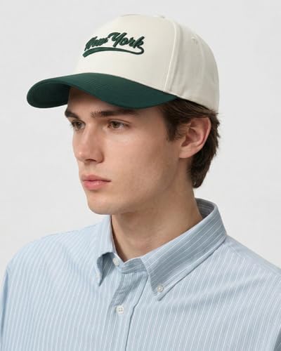Image of Nobero Caps for Men | Premium Cotton Baseball Cap | Sports Cap for Men with Adjustable Strap | Stylish Casual Everyday Wear Cap | Breathable Unisex Lightweight Cap
