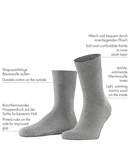 FALKE Men's Homepads Grips on Sole M 1 Pair Slipper Socks3